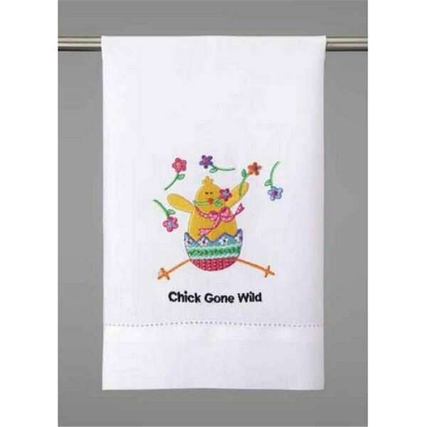 Tarifa 14 x 22 in. Chick Gone Wild GT 1 Design Kitchen Towel TA3685898